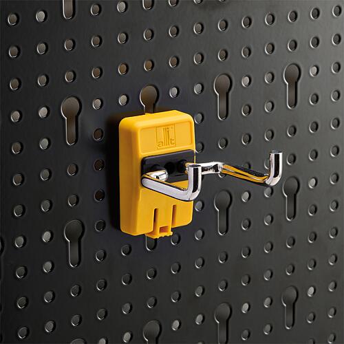 Lochwand-Universalhalter 90° StorePlus Click SL Anwendung 1