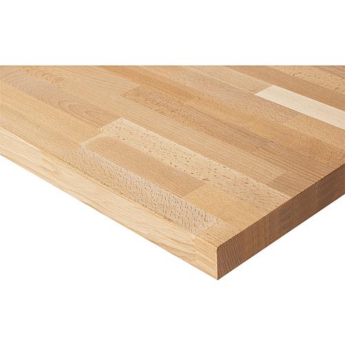 Etabli série BASIC-8 avec 2 tiroirs, 2 portes et compartiment de rangement et plan de travail en hêtre massif, 40 mm Anwendung 2