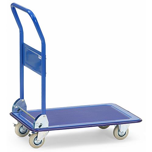 Chariot Fetra 3100 entierement metallique charge 150kg, surface 740x480mm