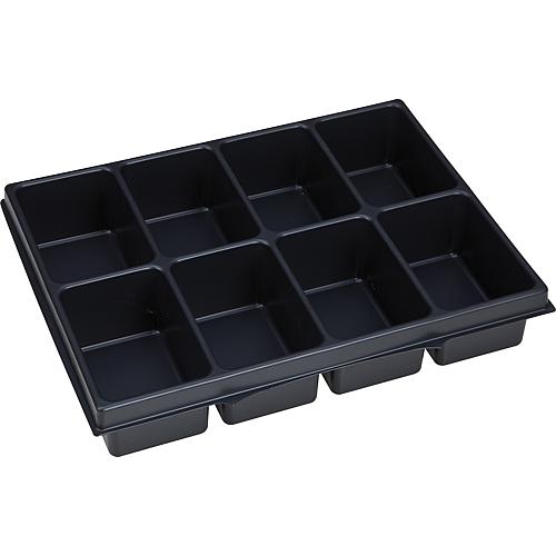 Insert petites pièces, 8 bacs pour  i-BOXX® 72 H3 et tiroir 72 Standard 1