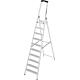 Escabeau à marches charge lourde 135 XL, 10 marches, hauteur de travail 4,35m