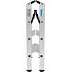 Marchepied double escamotable pour charges lourdes 135, 2x4 marches, hauteur de travail 2,95m