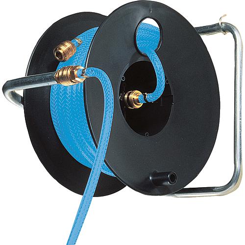 Tambour de flexible a air comprime Type Profi jusqu' a 15b pression Ø tuyau 9/15 mm, longuer = 20 m