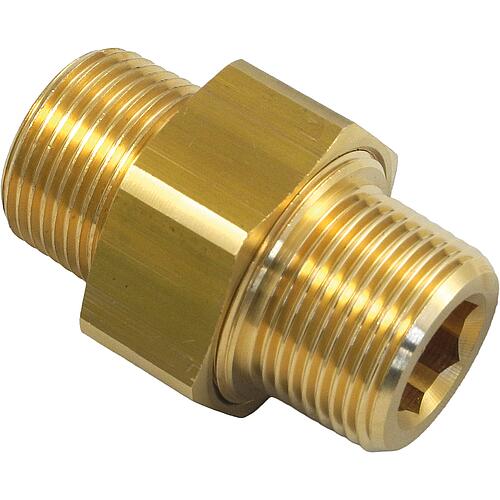 Mamelon double "détachable" R 3/4"x R 3/4"