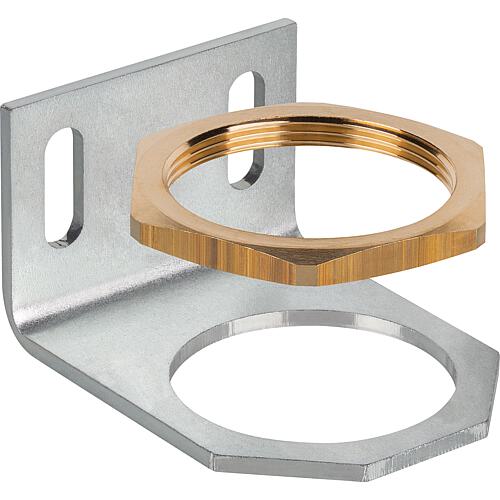 Coude de fixation sur le couvercle variobloc, G 1/2"+ 3/4"