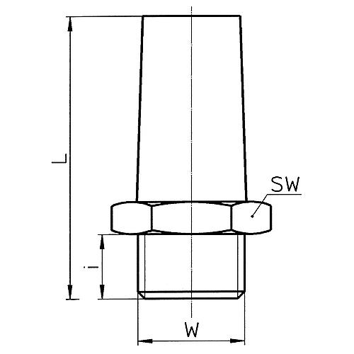 Silencieux pneumatiques en bronze fritté Standard 2