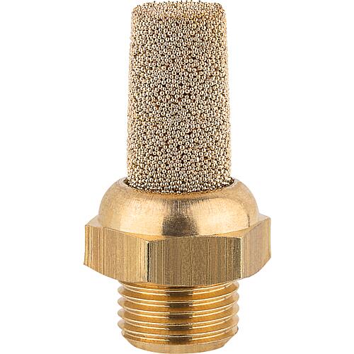 Silencieux pneumatiques en bronze fritté Standard 1