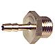 Douille filetee male G 1/8"   4mm