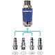 Raccord rapide Aerotec EASY SAVE PRO avec douille