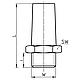 Silencieux pneumatiques en bronze fritté Standard 2