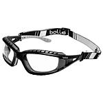 Lunettes de protection TRACKER II noir/gris, PC clair, TRACPSI