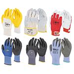 Paquet de gants GR10/XL Construction, 6 pièces