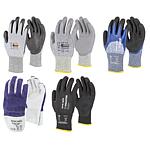 Paquet de gants GR10/XL protection contre les coupures, 5 pièces