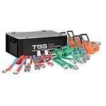 Kit de sangles d'arrimage, 14 pièces, dans la Mallette de transport TBS-France