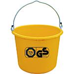 Seau de chantier jaune