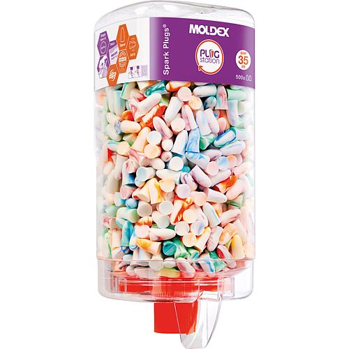 Distributeur de bouchons anti-bruit Spark-Plugs 500 paires