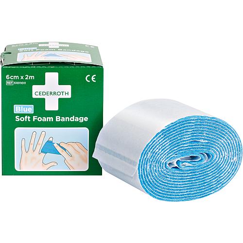 Pansement rapide/mousse bleu Standard 3