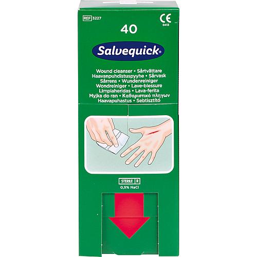 Lingettes nettoyantes pour plaies Salvequick Standard 1