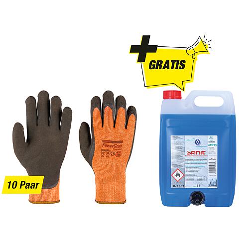 Paquet de gants de protection contre le froid avec antigel pour vitres gratuit Standard 1