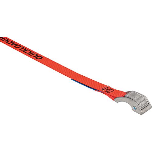 Sangle d'arrimage à pince de ceinture, monobloc Cambuckle 25mm 800 kg 3,0m