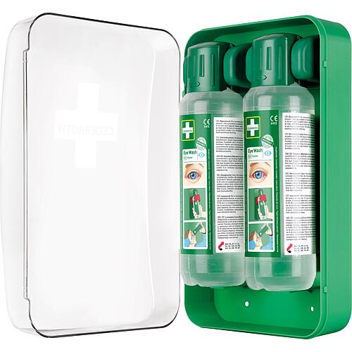Station de lavage oculaire Anwendung 1