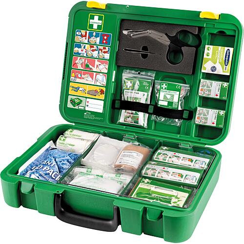 Mallette de premiers secours avec distributeur de pansements Anwendung 2