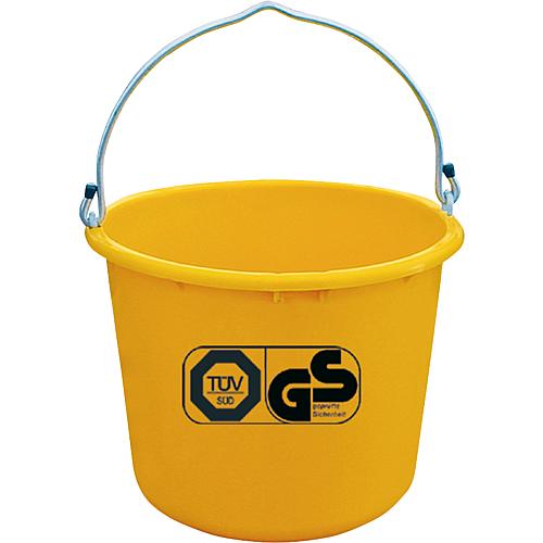 Seau de chantier jaune Standard 1