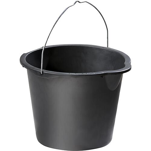 Seau de chantier noir Standard 1
