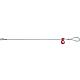 Câble d'élingue avec boucle + crochet coulissant, Ø: 12mm, capacité de charge 1,2t, 1m