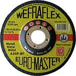 Disque à tronçonner Euromaster A 30 P, coudé, pour fer et acier 