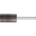 Meules sur tige forme cylindrique INOX