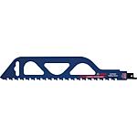 Lame de scie sabre  S1243HM pour Poroton, brique creuse (rouge),TECHNOLOGIE CARBURE