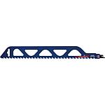 Lame de scie sabre  S2243HM pour Poroton, brique creuse (rouge), TECHNOLOGIE CARBURE