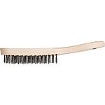 Brosse métallique HBU, fil d’acier inoxydable