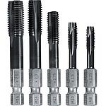 Kit de taraudage Fein, 5 pièces
M8/M10/M12/M14/M16 avec queue d'embout VARIO