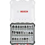 Jeu de fraises BOSCH à queue de 8 mm, 30 pièces