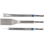 Kit de burins BOSCH PRO, 3 pièces avec emmanchement SDS-Plus