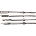 Kit de burins BOSCH PRO, 4 pièces avec logement SDS-Max