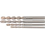 Forets multiusage heller® ALLMAT PRO à queue tri, 4 pièces
ø 5/6/8/10 mm