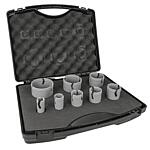 Kit de couronnes de perçage pour carrelage HELLER®Cera Expert Highspeed M14, 8 pièces