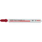 Lames de scie sauteuse BOSCH EXPERT T301CHM Longueur 117 mm, pour plastique Cond. 3 pièces