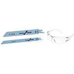 Kit de lames de scie sabre BOSCH, 11 pièces