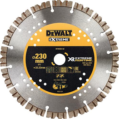 Disque de découpe diamanté XR Extreme Runtime Standard 1