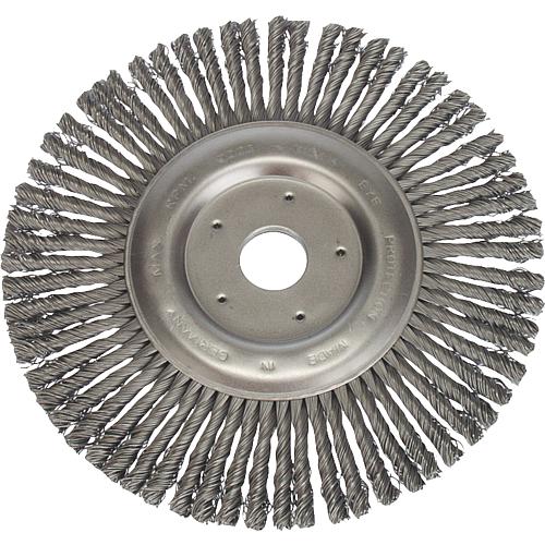 Brosses rondes à tresse, fil d'acier, version étroite Standard 1