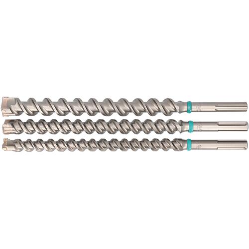 Kit forets pour marteau-perforateur ENDURO Y-CUTTER, 3 pièces Standard 1