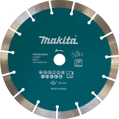 Disque de tronconnage diamant MAKITA E-02967, Ø 230mm pour béton