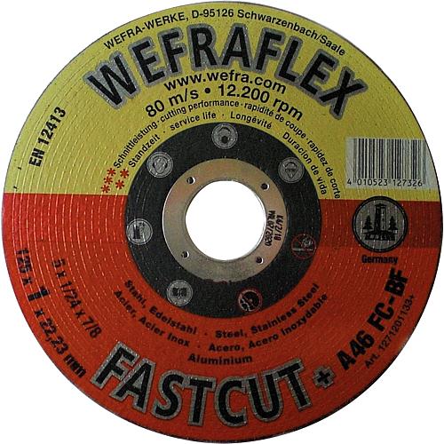 Disque de tronçonnage Fastcut A 36 FC/A 46 FC, droit, pour acier, acier inoxydable, aluminium, tôles particulièrement minces, tubes et profilés Anwendung 5