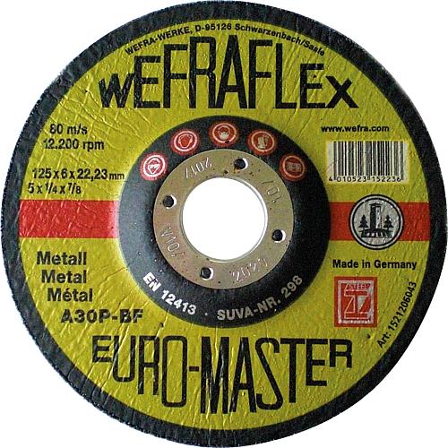 Disque à ébarber Euromaster A 30 P, Contre-coudé, pour métal Standard 1