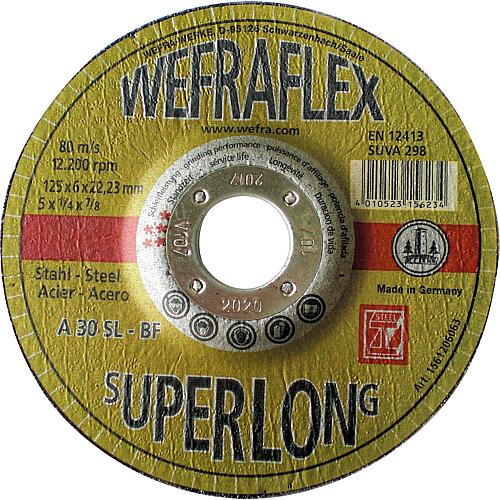 Meule à ébarber Super-Long A 30 SL, Contre-coudé, pour acier Anwendung 1