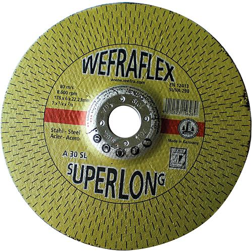 Meule à ébarber Super-Long A 30 SL, Contre-coudé, pour acier Anwendung 2
